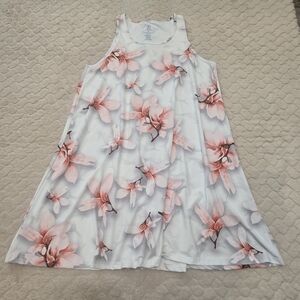 5FIN BY AFTCO Women's Dolphin Floral Sleeveless Dress, Size XL